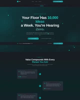 Pulse - Employee Engagement Landing page Template