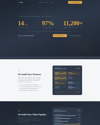 Assemble — Premier Manufacturing Staffing Landing Page Template