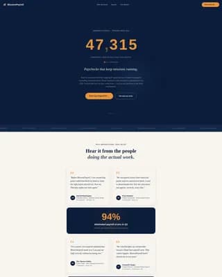 Missionpay - Reliable Nonprofit Landing Page Template