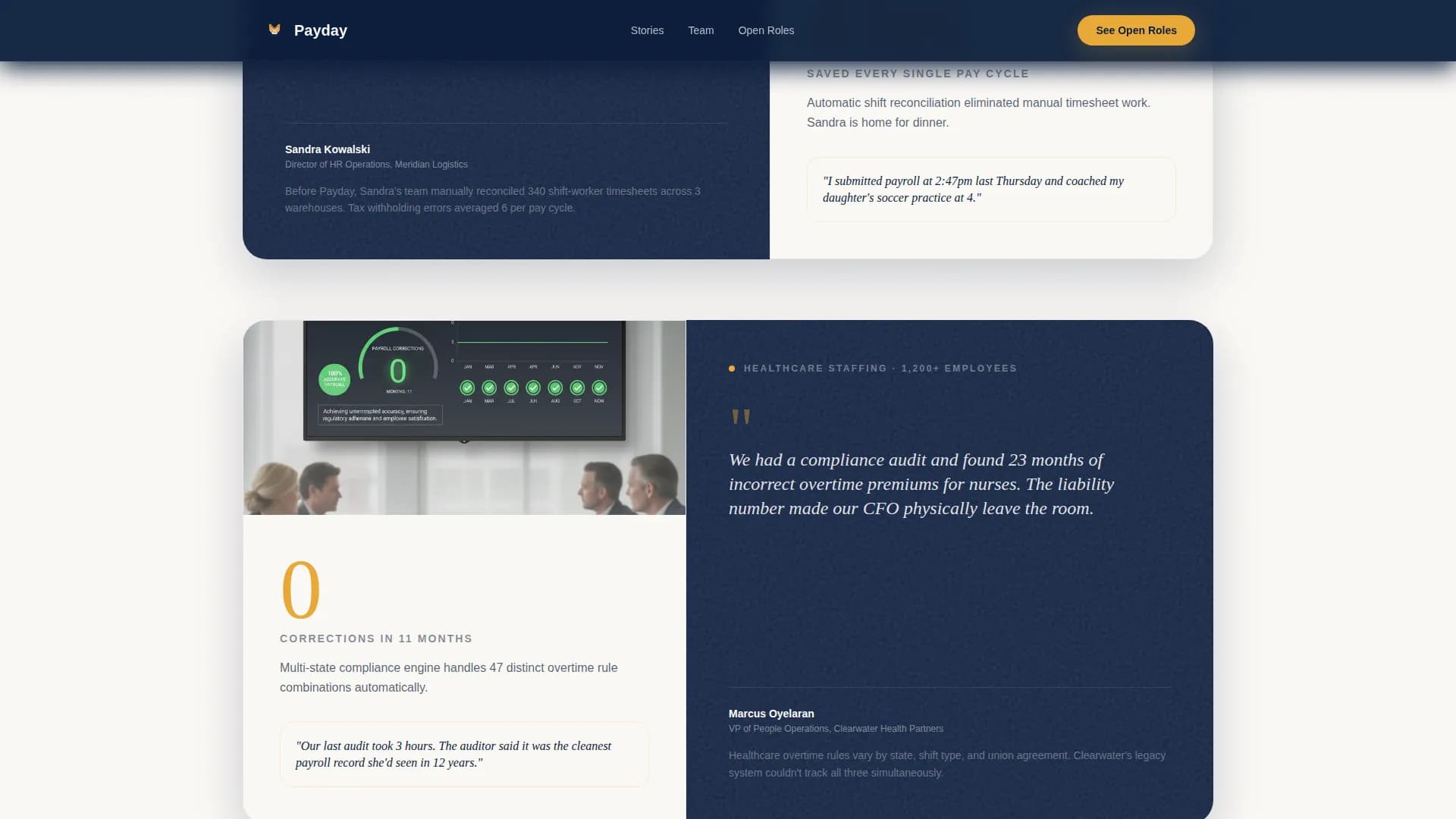 Payday - Recruitment Landing page Template