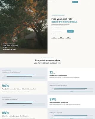 Redeploy - Workforce Platform Landing page Template