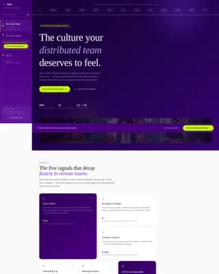 Sync - Employee Engagement Landing page Template