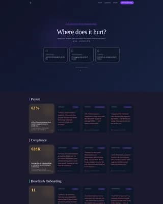 Distributed - Powerful HR Landing Page Template
