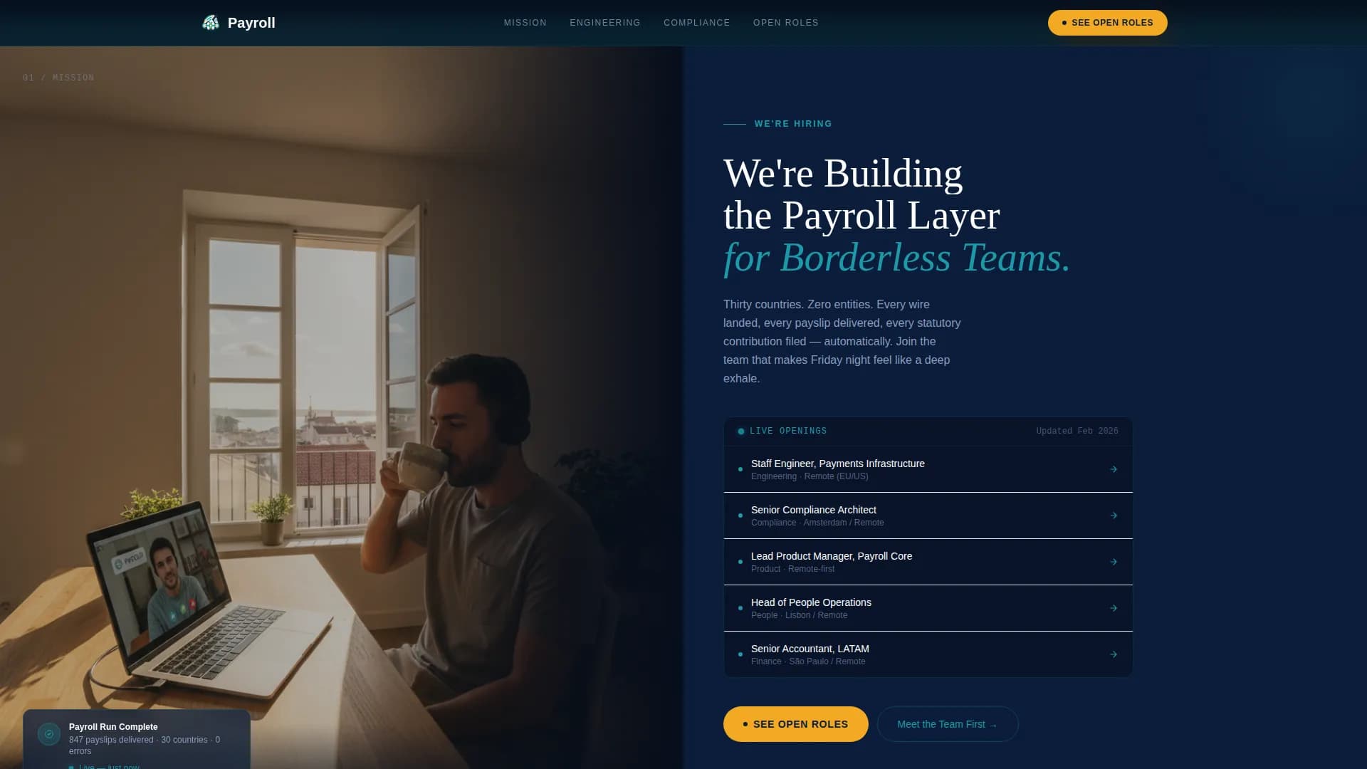 Global - Careers Landing page Template