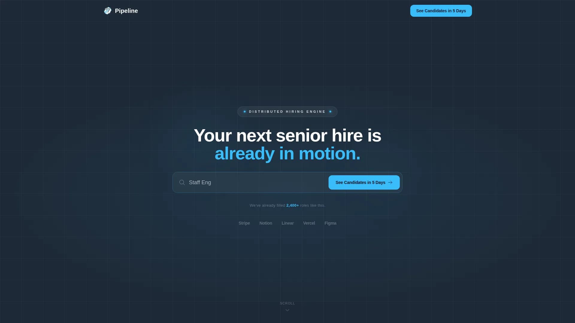 Pipeline - Powerful Remoterecruiting Landing Page Template