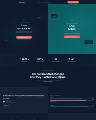 Benchmark - Powerful Compensation Landing Page Template