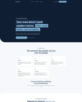 Upskill - Soft Skills Training Landing page Template
