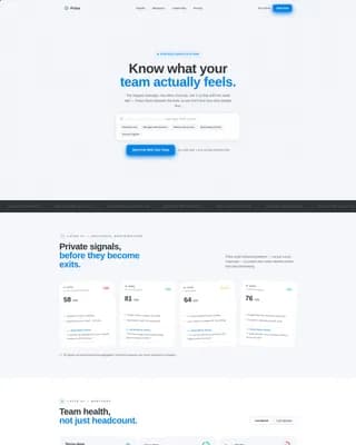 Pulse - Engagement Platform Landing page Template
