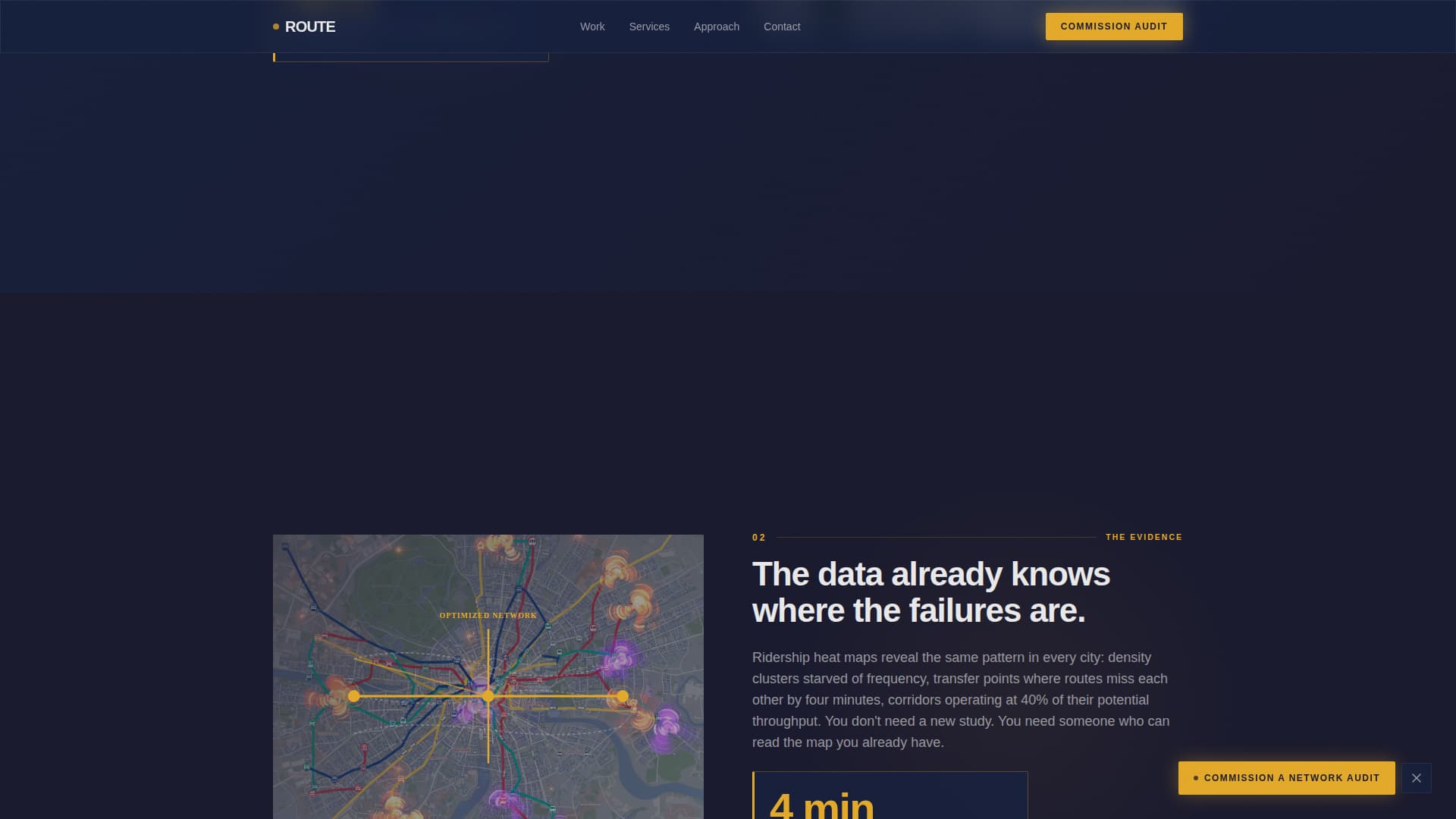 Public Transit & Infrastructure Professional Website Template