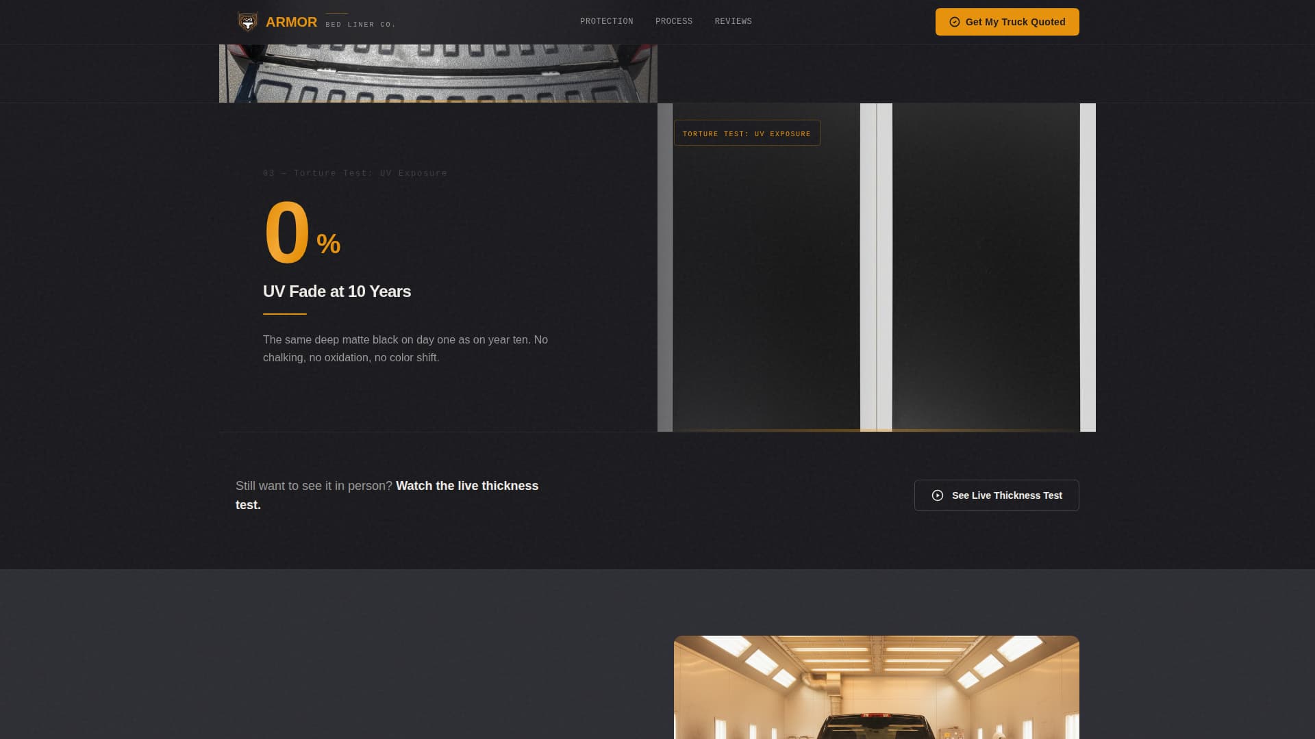 Armor - Rugged Truck Bed Liner Landing Page Template