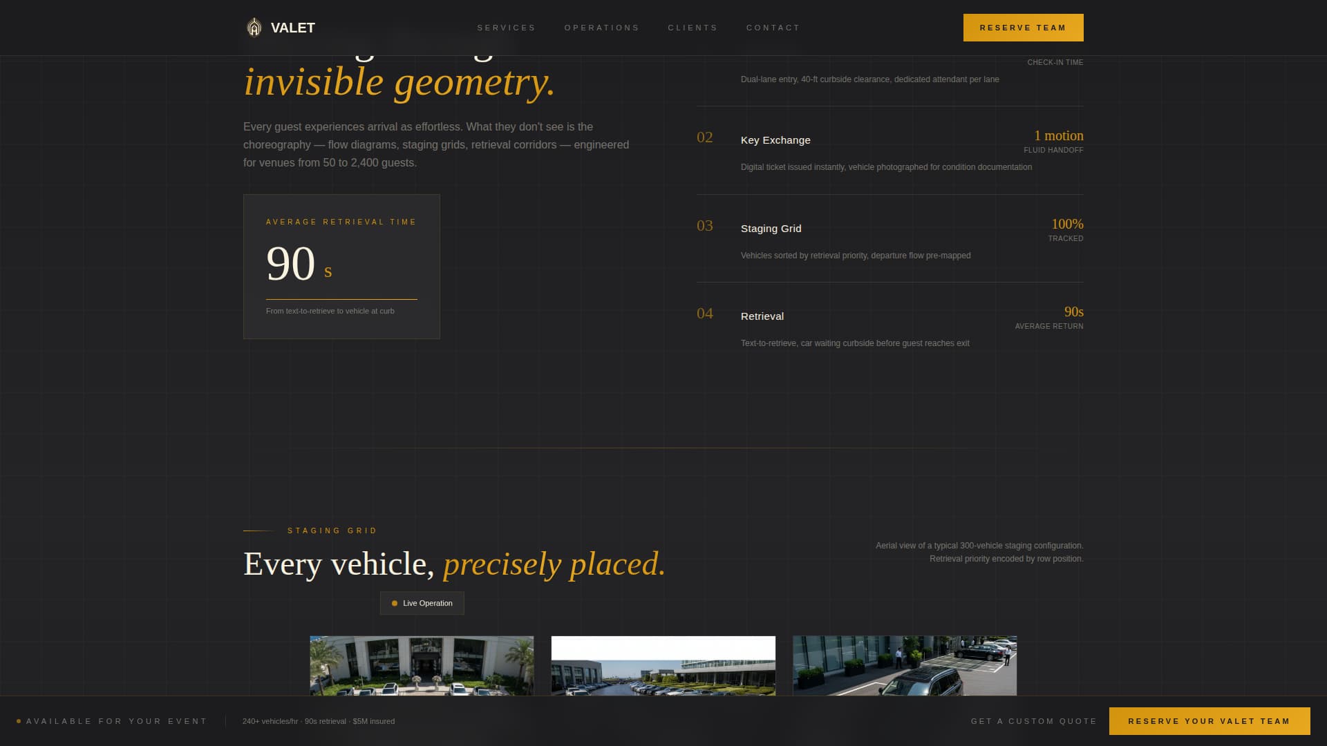 Parking & Traffic Booking Website Template
