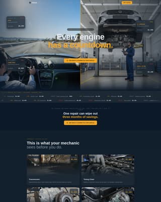 Vehicle Insurance & Finance Reviews Website Template