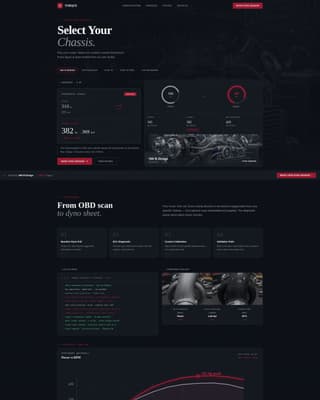 Volvo Booking Website Template