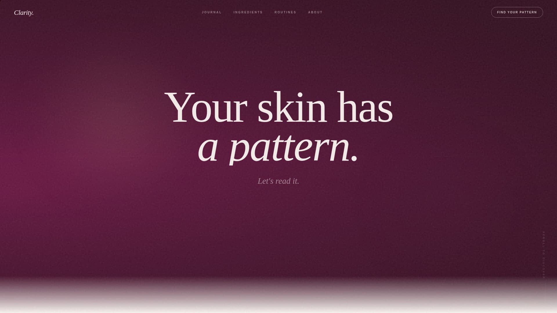 Clarity - Luxe Acneprone Landing Page Template