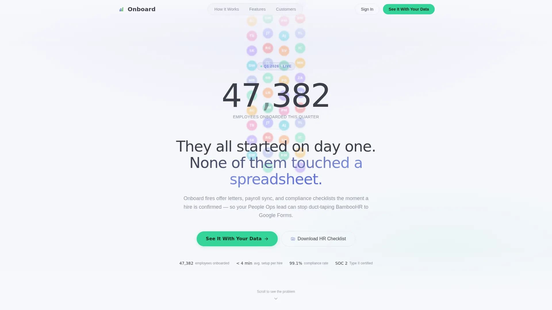 Onboard - Seamless HR Landing Page Template