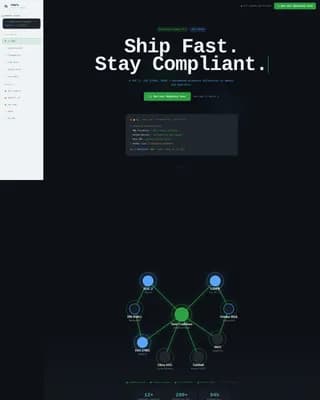 Comply - Tech Compliance Landing page Template