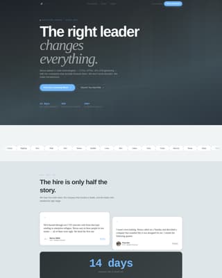 Nexus - Elite Executive Landing Page Template