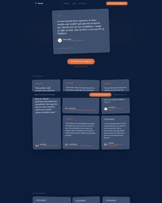 Hearth - Tech Agency Landing page Template
