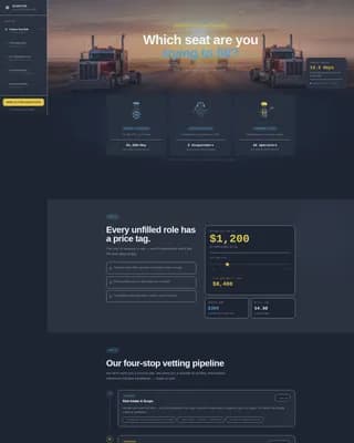 Dispatch - Recruiting Agency Landing page Template