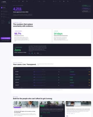 Visa - Immigration Services Landing page Template