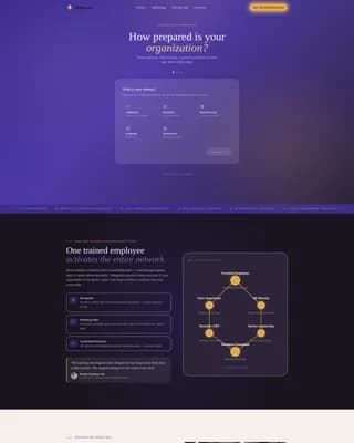 Safeguard - Prevention Services Landing page Template