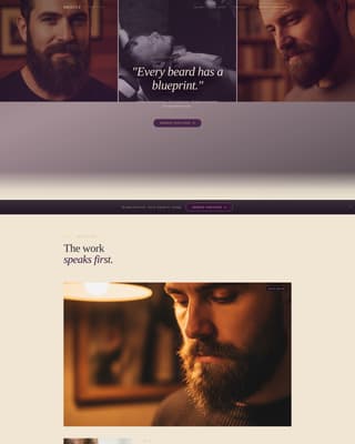 Bristle - Refined Barbershop Landing Page Template