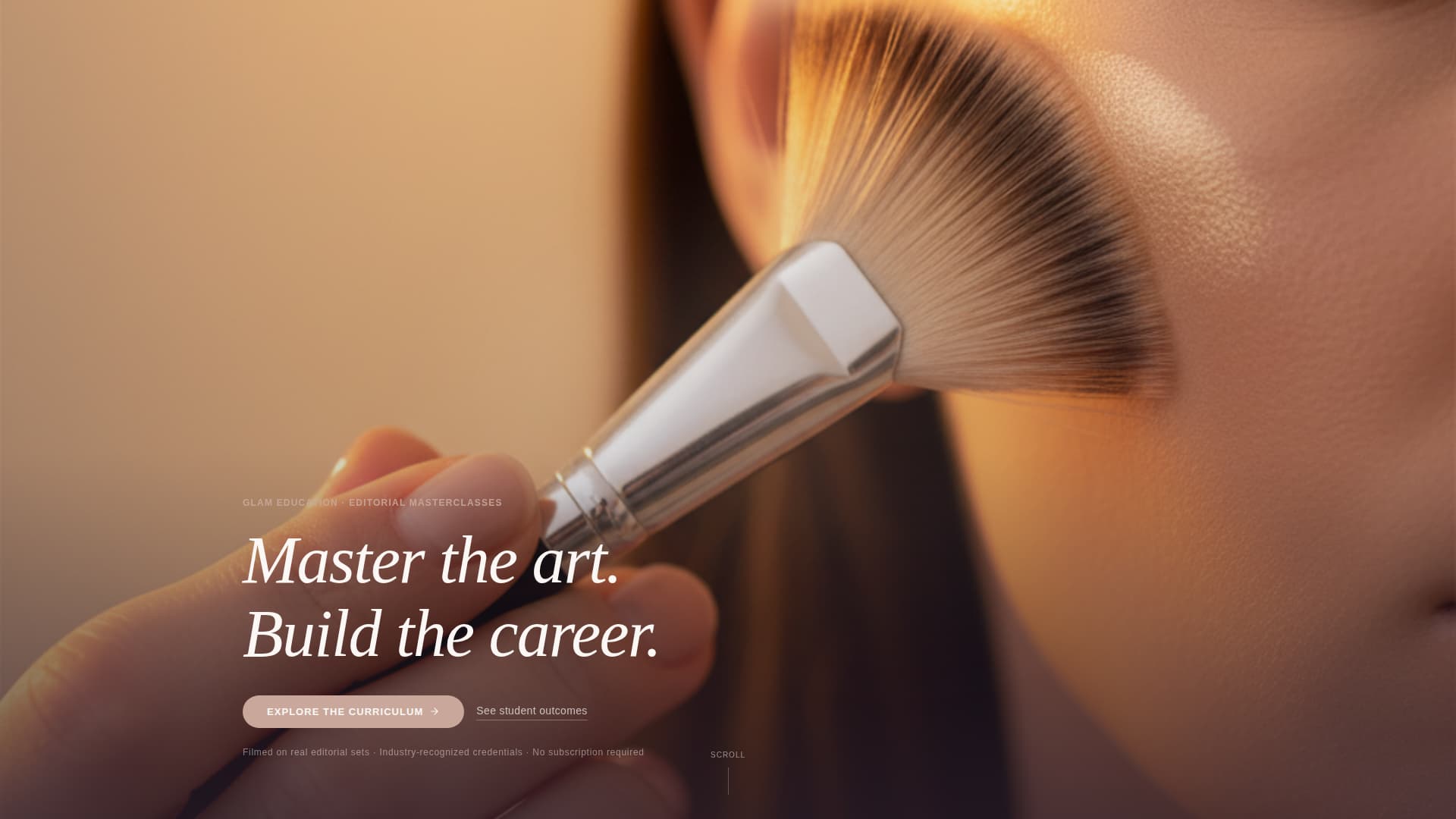 Beauty - Premium Education Landing Page Template