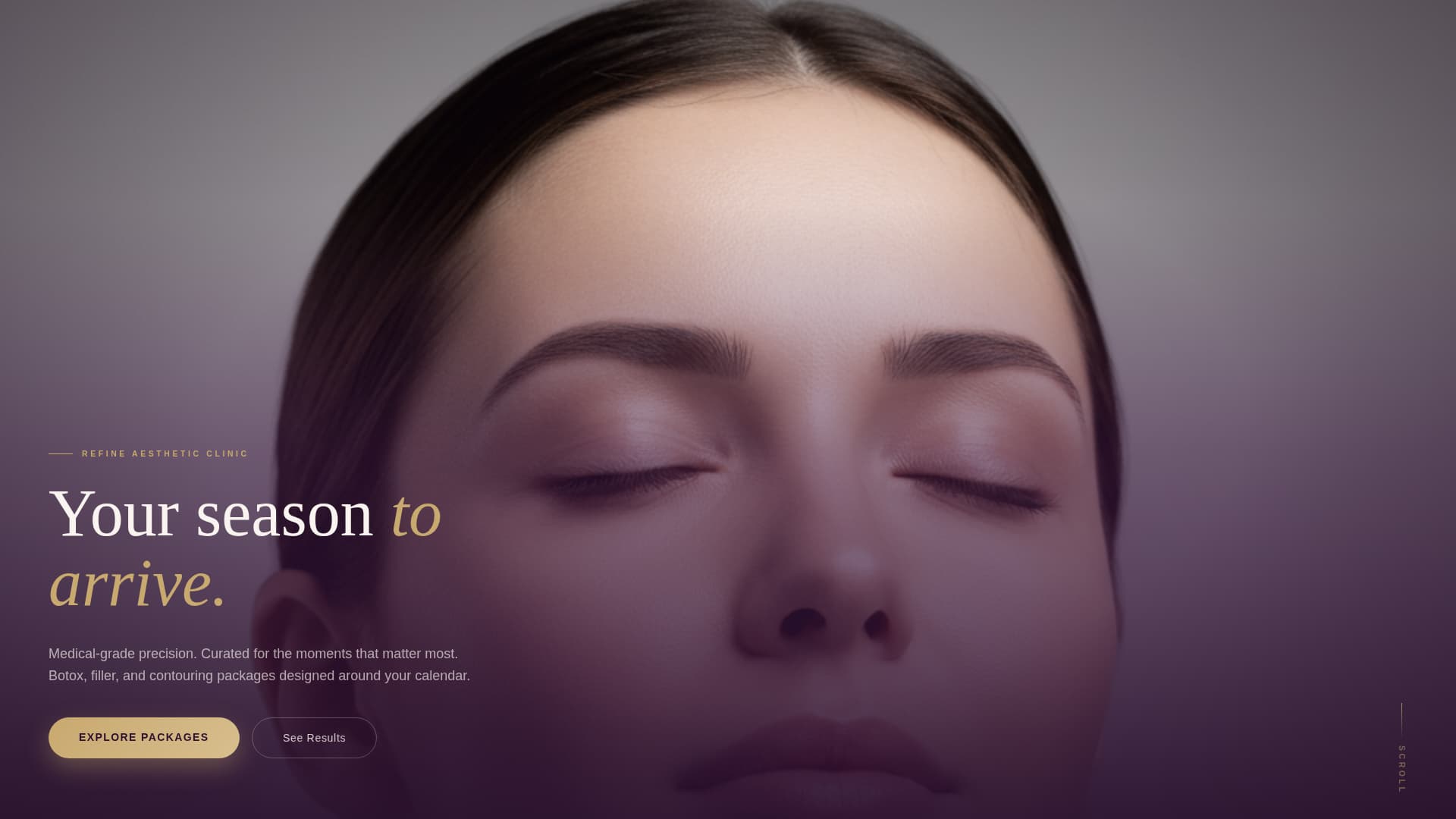 Refine - Luxurious Botoxclinic Landing Page Template