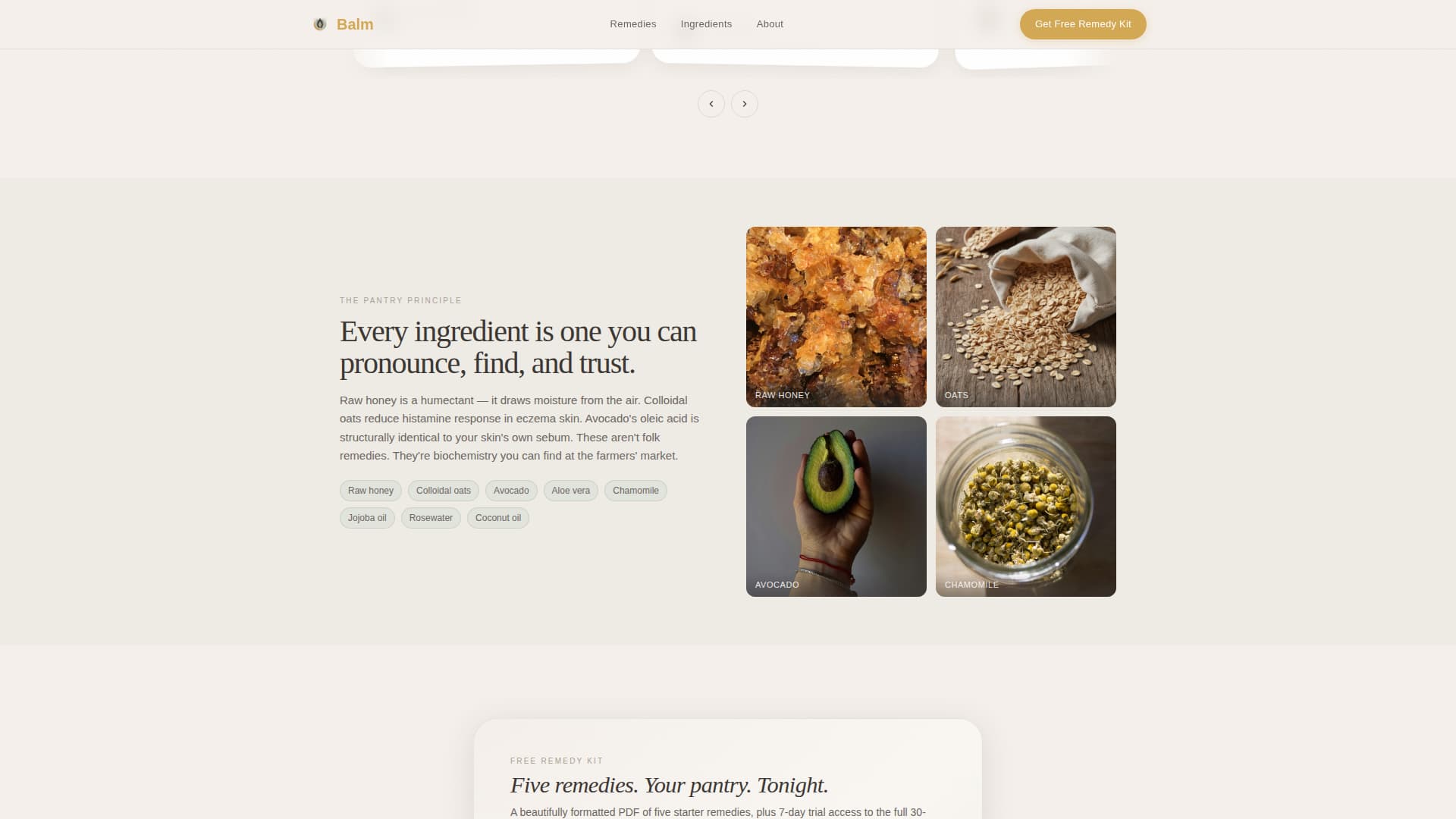 Dry - Premium Skin Landing Page Template