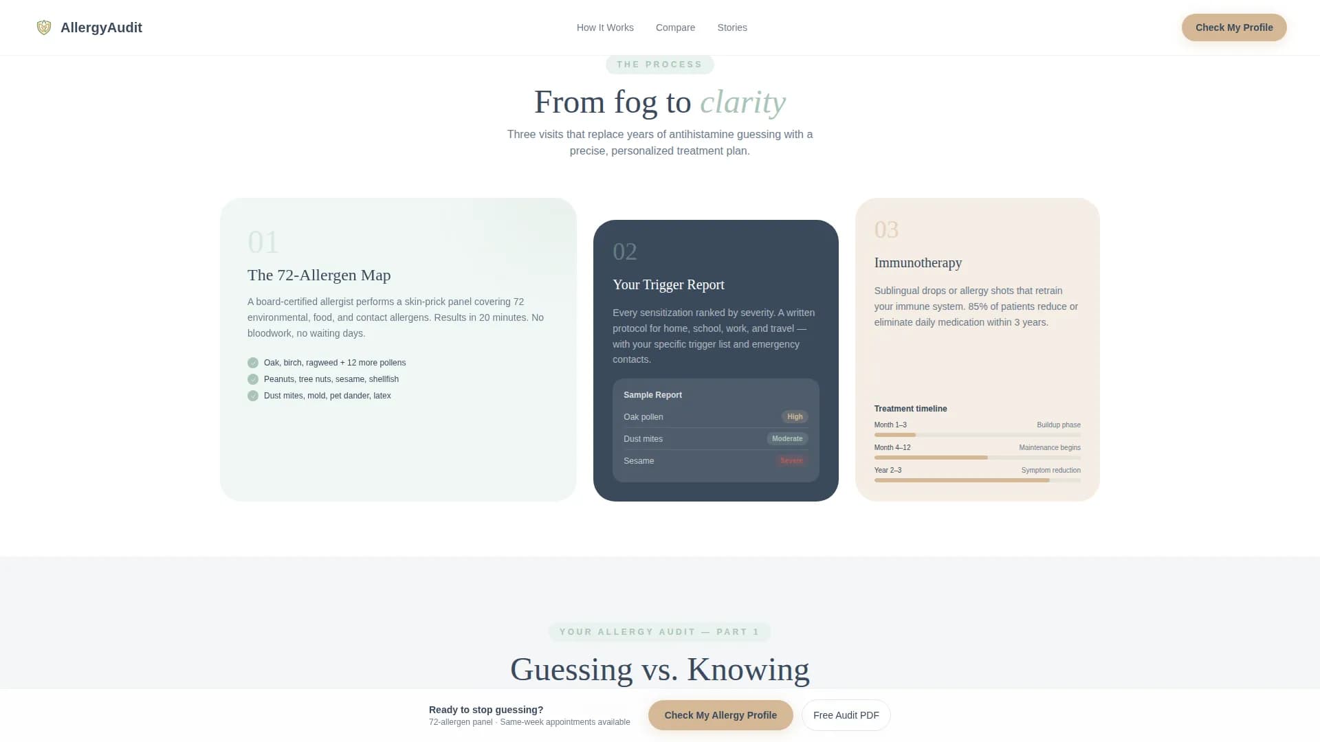 Breathe - Patient Portal Landing page Template