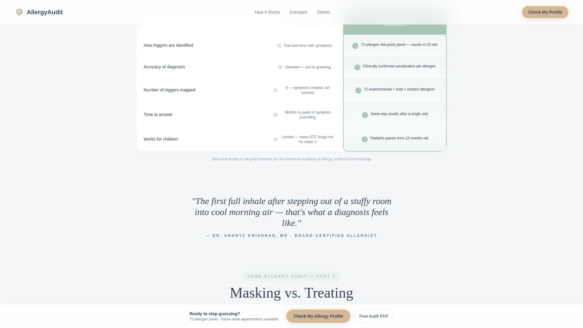 Breathe - Patient Portal Landing page Template