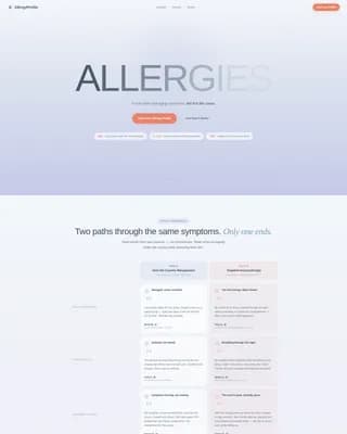 Severity - Assessment Landing Page Template