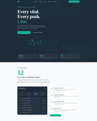 Sedate - Software Platform Landing Page Template