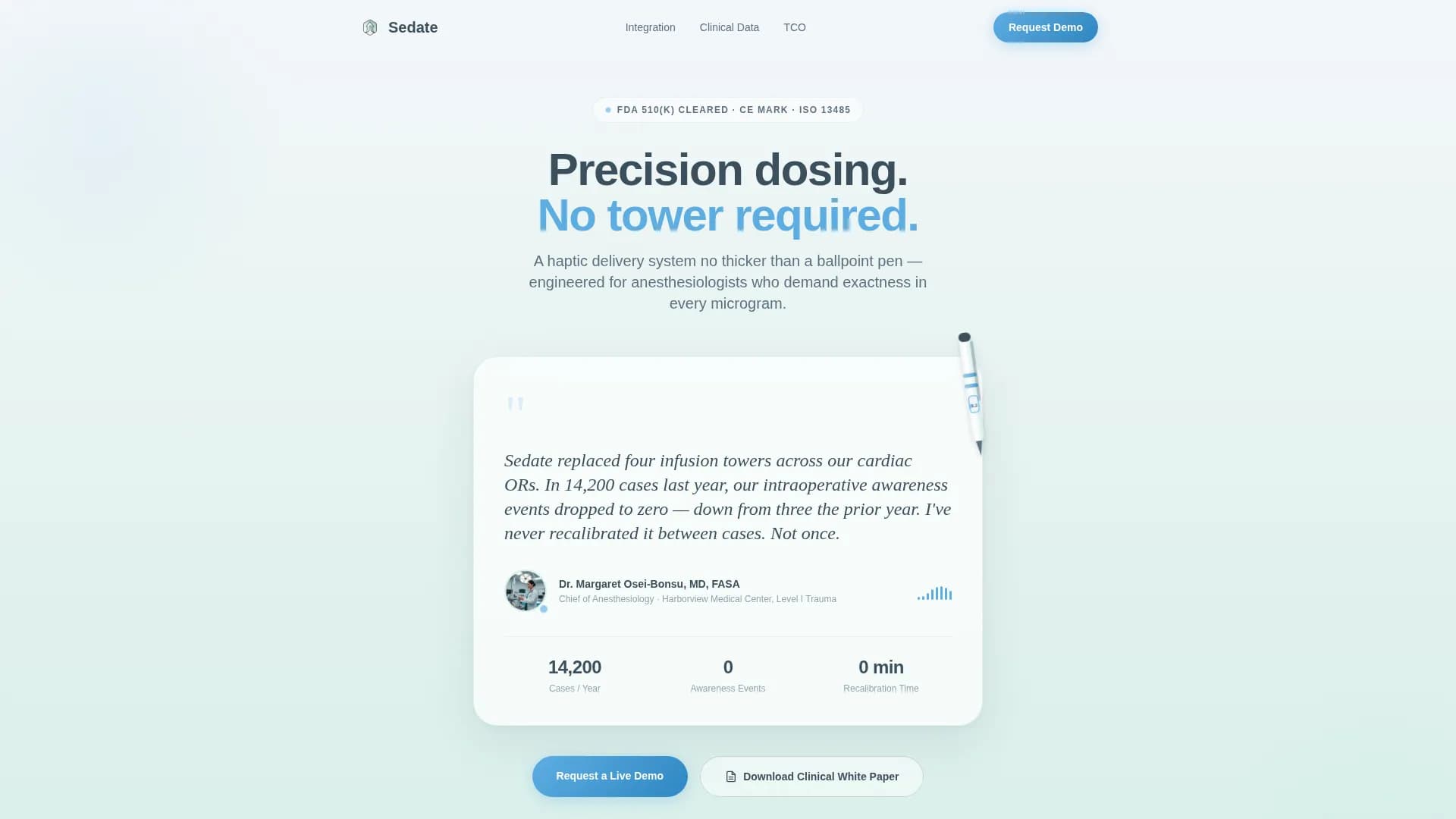 Anesthesiology Medicine FAQ Website Template