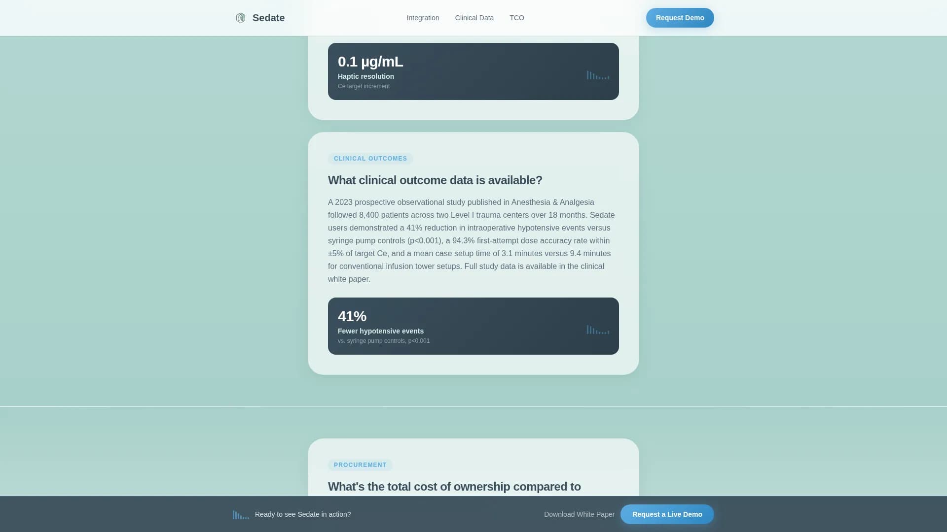 Anesthesiology Medicine FAQ Website Template