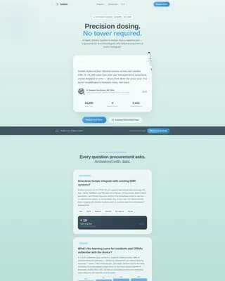 Anesthesiology Medicine FAQ Website Template