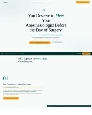 Sedate - Private Practice Landing Page Template