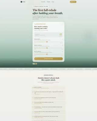 Steady - Telehealth Services Landing Page Template