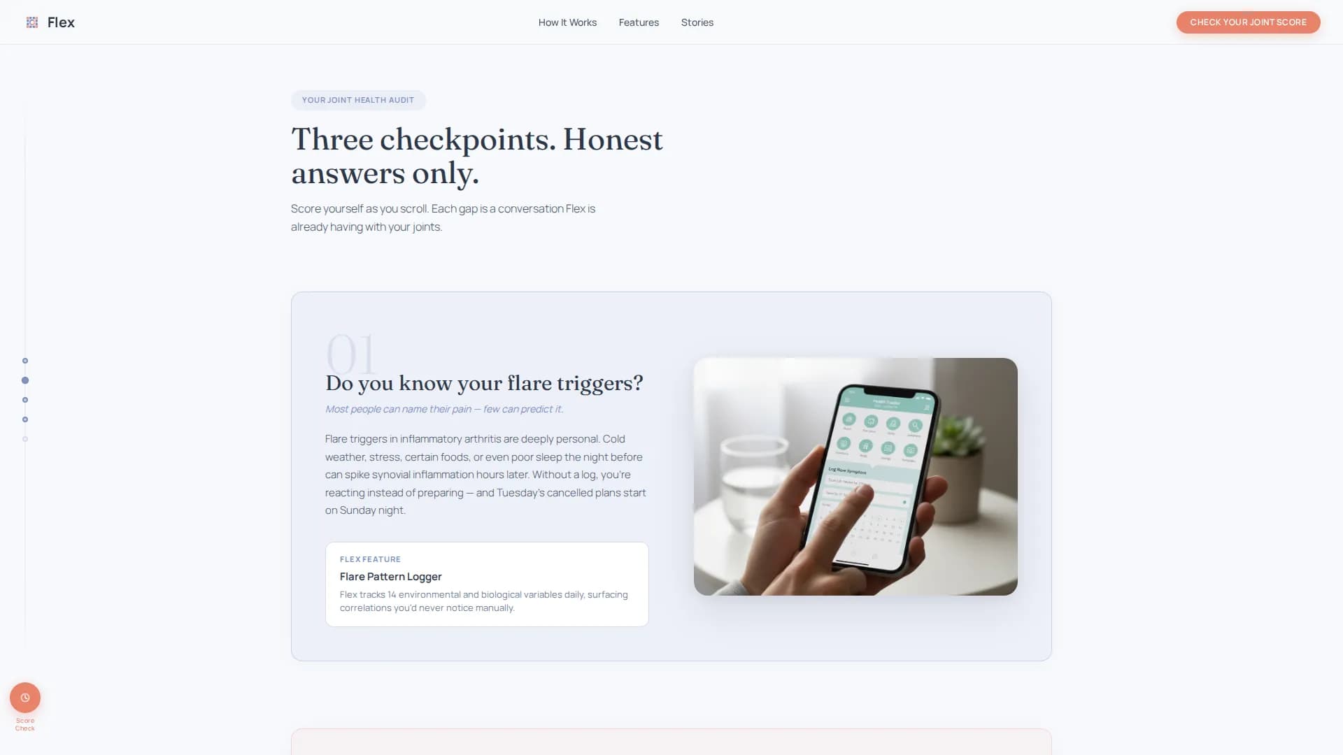 Flex - Digital Therapy Landing page Template