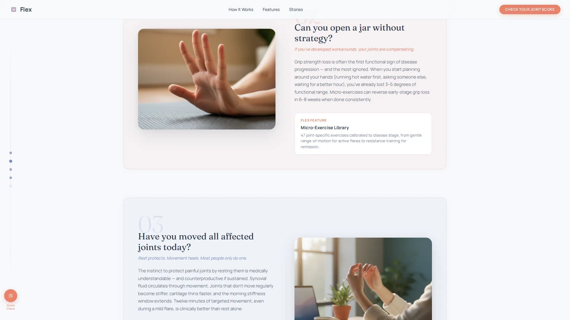Flex - Digital Therapy Landing page Template