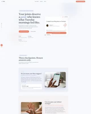 Flex - Digital Therapy Landing page Template