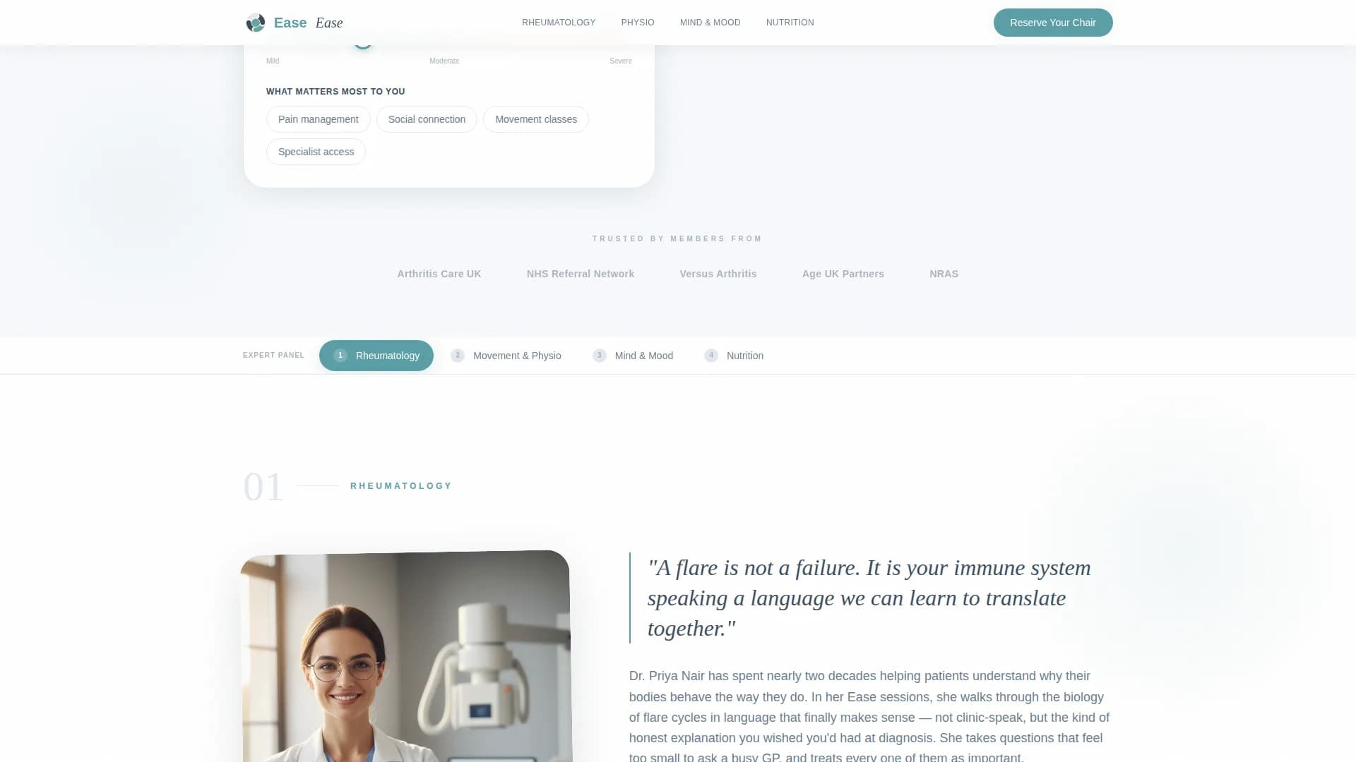 Flex - Support Groups Landing page Template