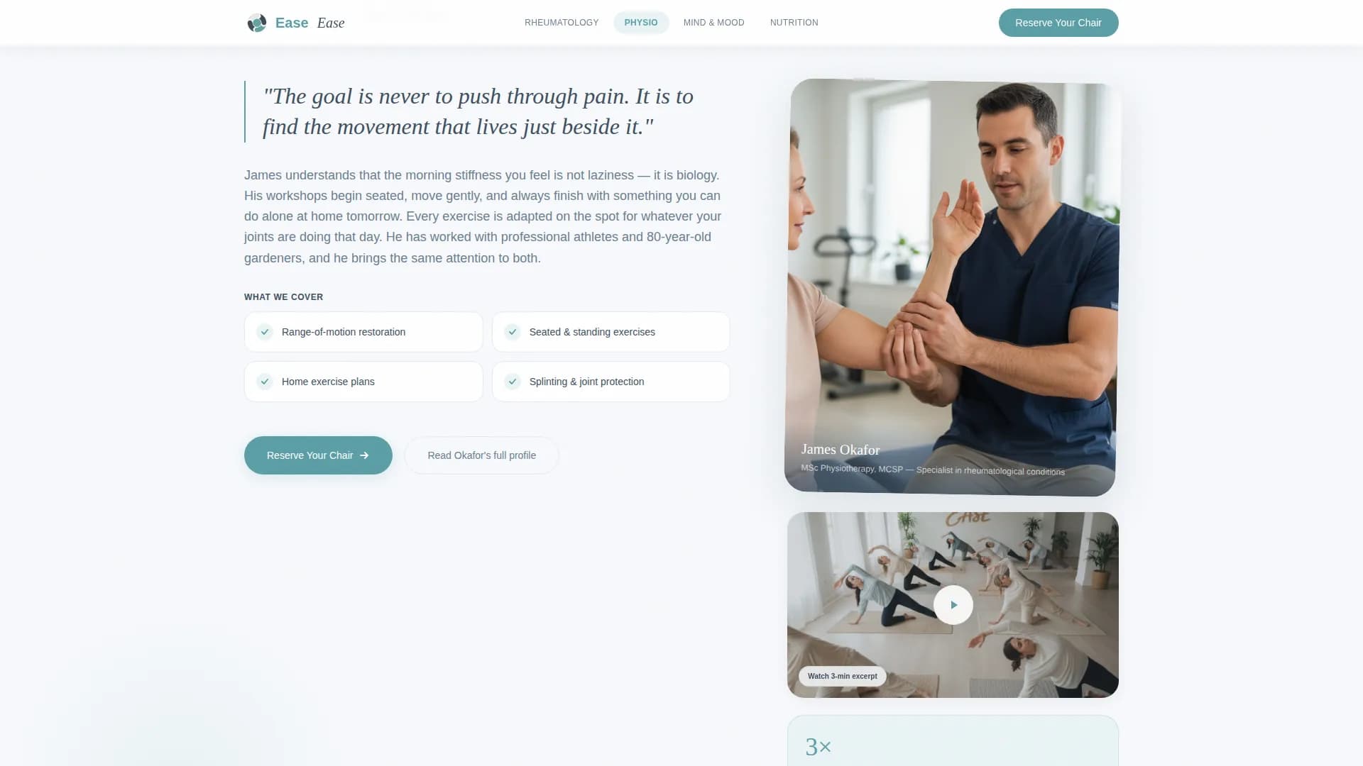 Flex - Support Groups Landing page Template