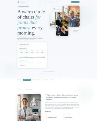 Flex - Support Groups Landing page Template