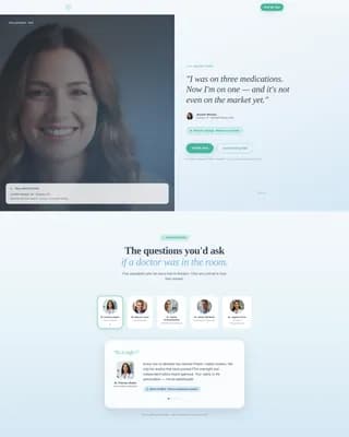 Breathe - Clinical Trials Landing Page Template
