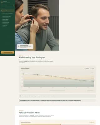 Understand - Patient Portal Landing page Template