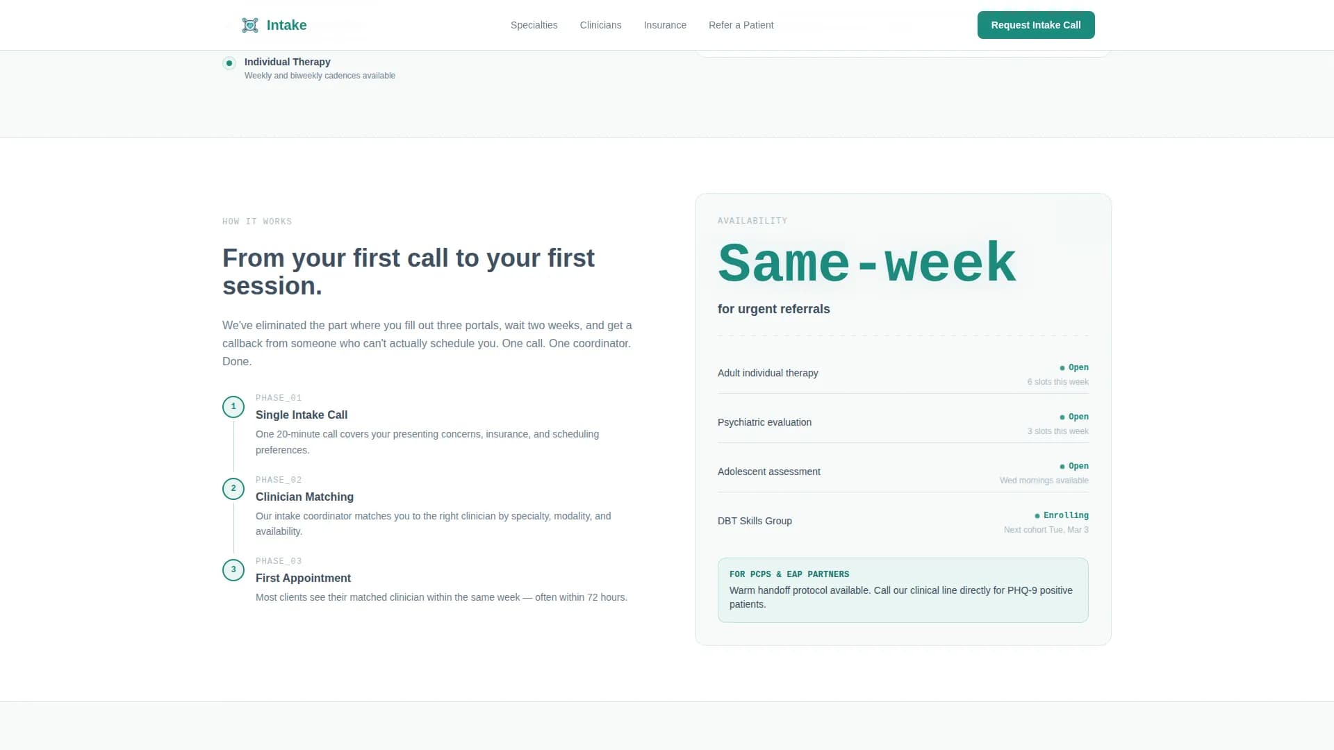 Mental Health & Psychiatry Professional Website Template