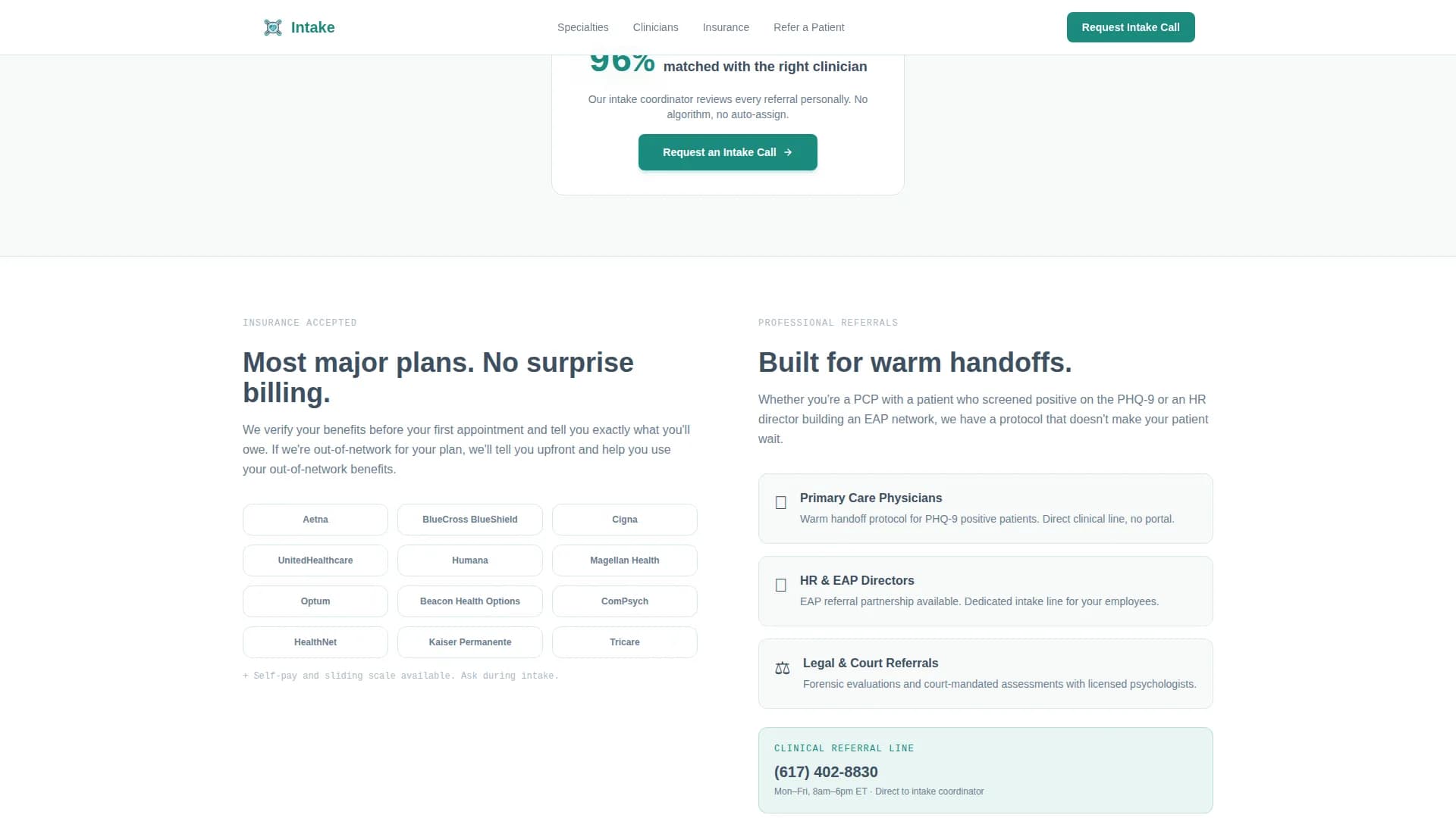 Mental Health & Psychiatry Professional Website Template