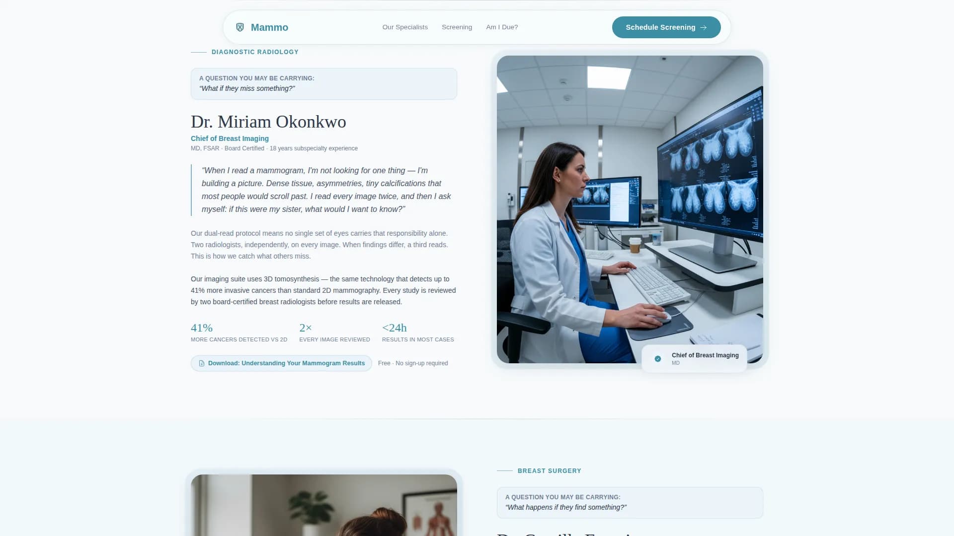Women's Health & OB-GYN Professional Website Template