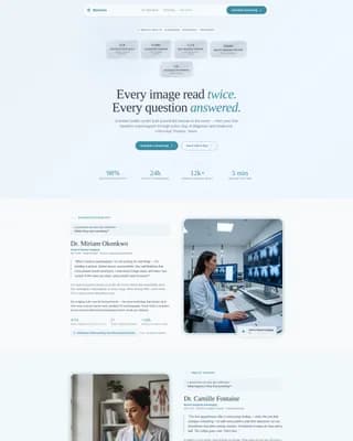 Women's Health & OB-GYN Professional Website Template